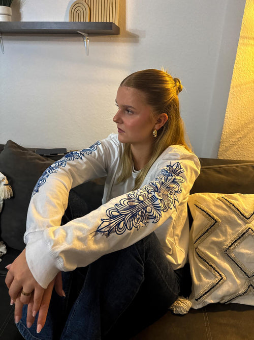 Cadre – Longsleeve Bleu